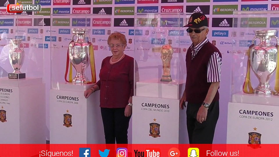 Los trofeos de la Selección Española se expondrán en Getafe