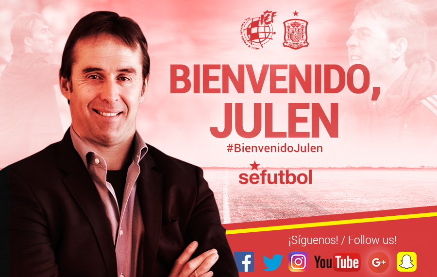 OFICIAL Lopetegui, nuevo seleccionador español | rfef.es