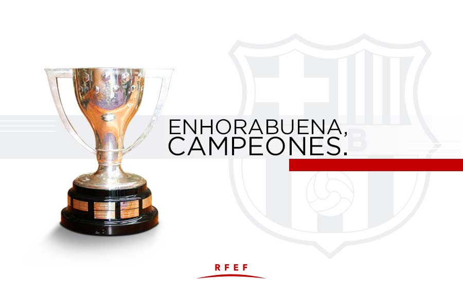 El FC conquista el título de Primera División en la 2018/2019 | rfef.es