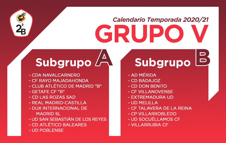 Exactamente Oh Demostrar OFICIAL | Así queda dibujado el calendario del grupo V de Segunda División B  | rfef.es