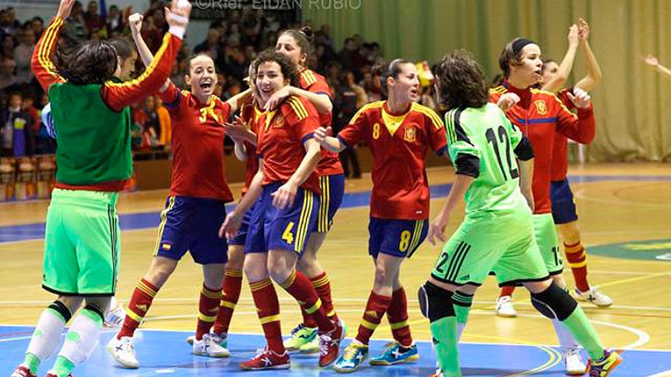 Selección española de fútbol sala femenino