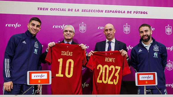 Renfe confía en la RFEF y será colaborador oficial de la Selección Española 